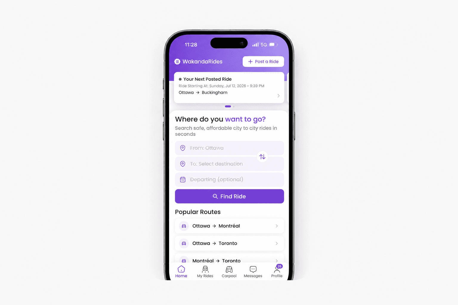 Wakanda Rides product preview